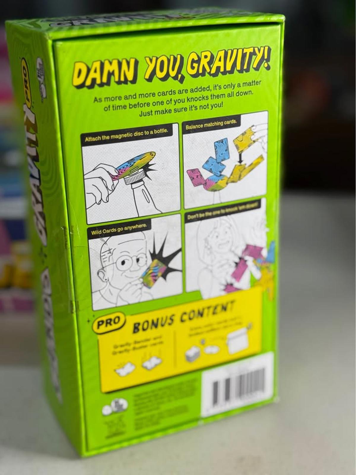 Damn You Gravity Pro Card Game Big Potato Games