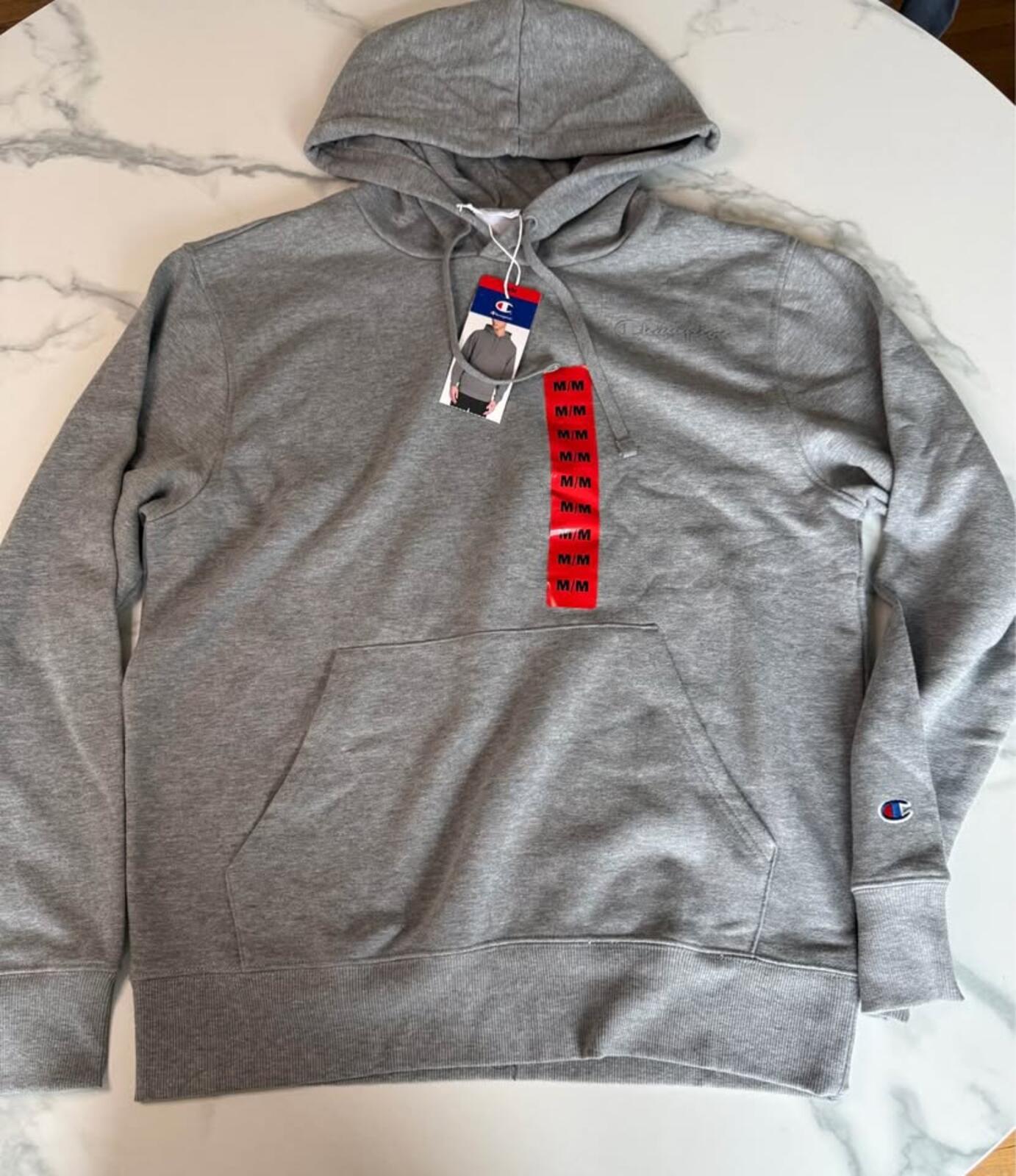 Champion Gray Hoodie Size Medium