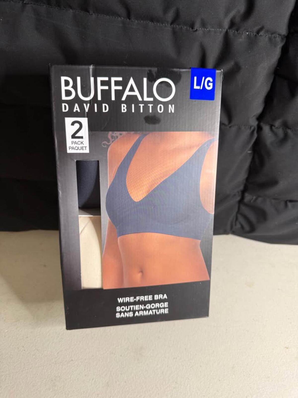 Buffalo David Bitton Wireless Bras L/G 2-Pack