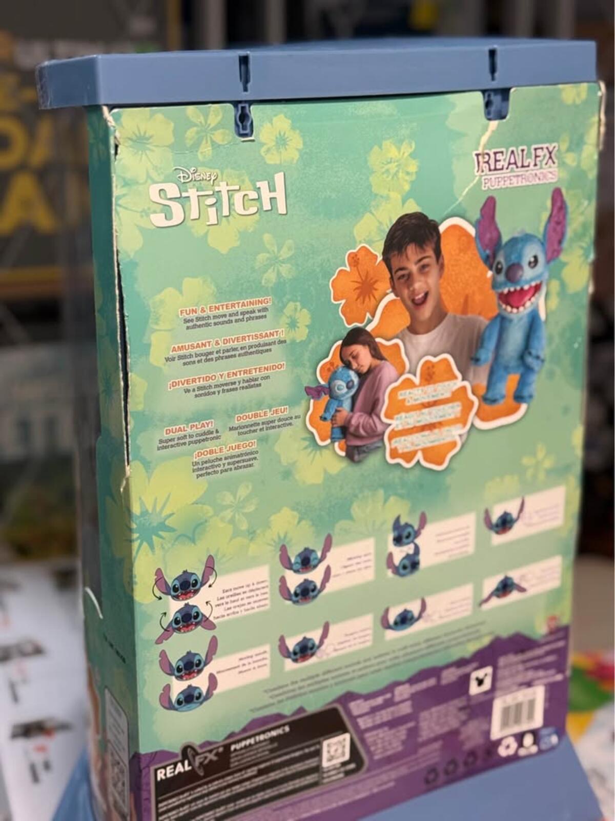 Disney Stitch Animatronic Puppet with Sounds & Actions