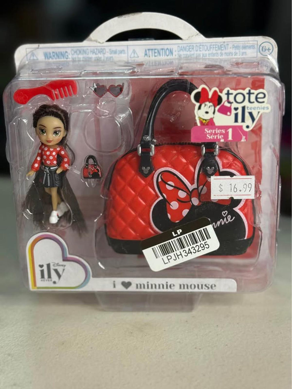 Disney ILY 4EVER Tote-ily Teenies Minnie Mouse Doll Set