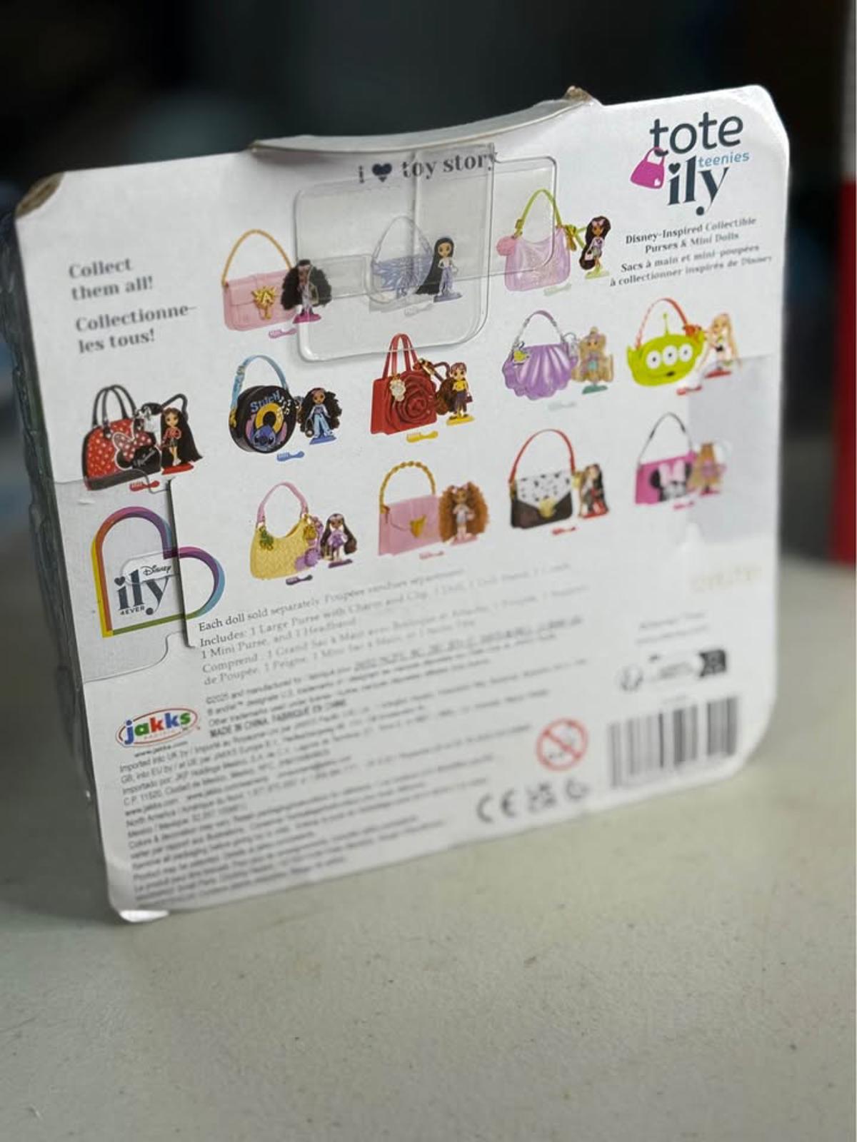 New Disney ily tote teenies Toy Story Alien Doll Purse Set Series 1
