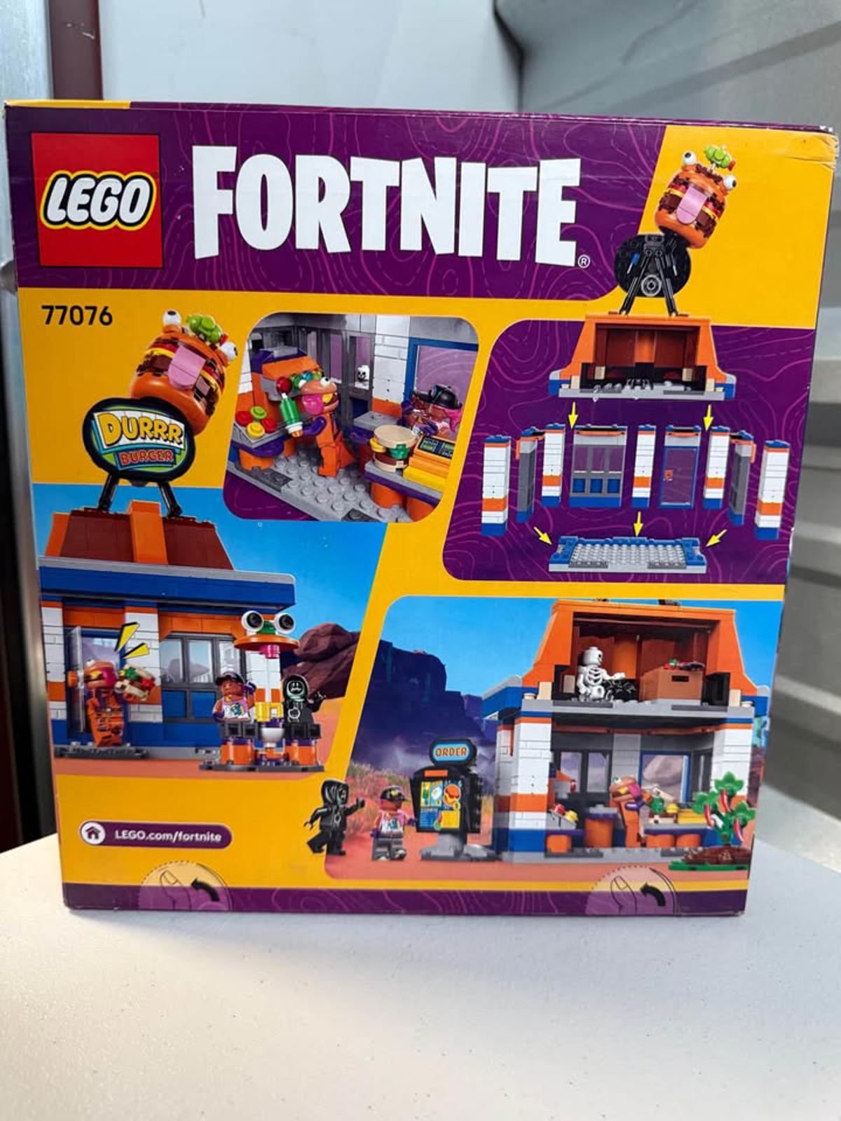 LEGO Fortnite Durrr Burger Restaurant Set 77076 New