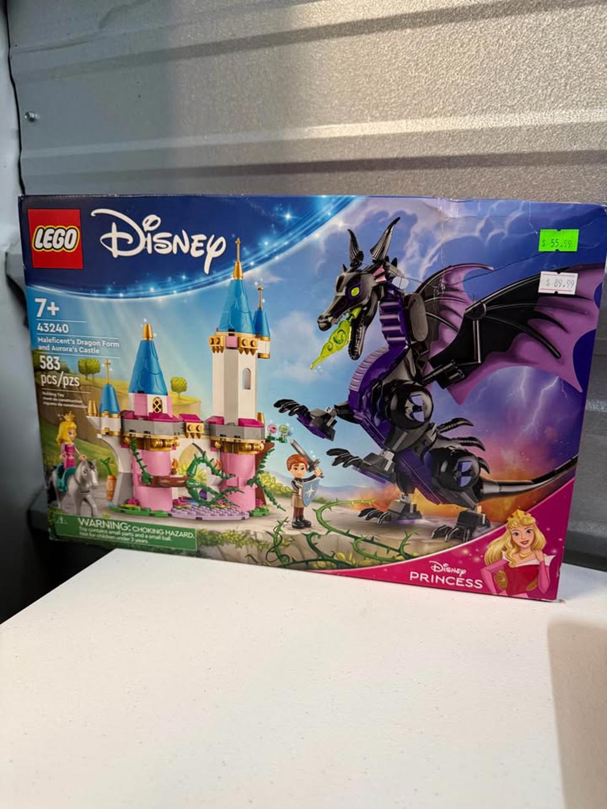 LEGO Disney 43240 Maleficent's Dragon Form and Aurora's Castle