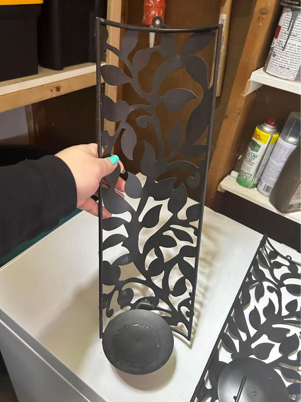 Black wall sconces