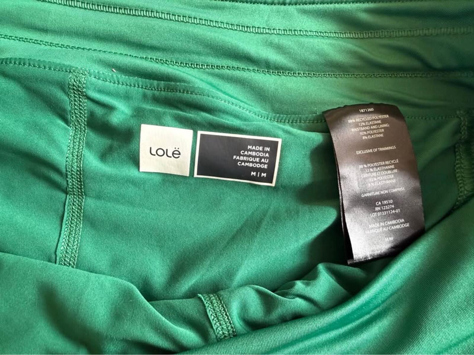 Lole Green Pleated Skort M/M