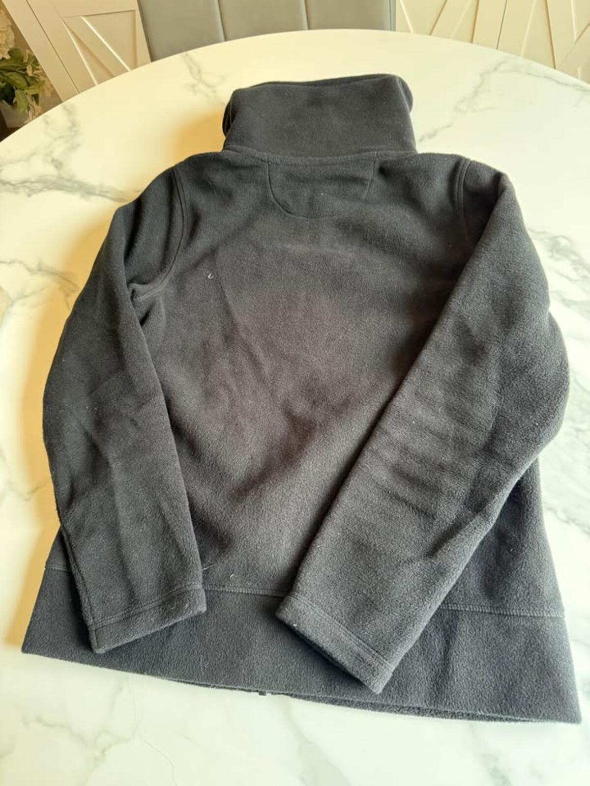 DKNY Sport Black Fleece Jacket XS/TP