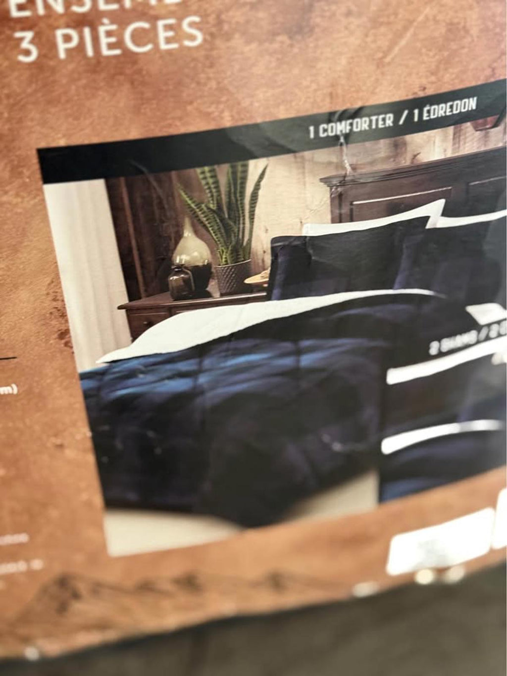 Cedar Creek King 3 Piece Bedding Set