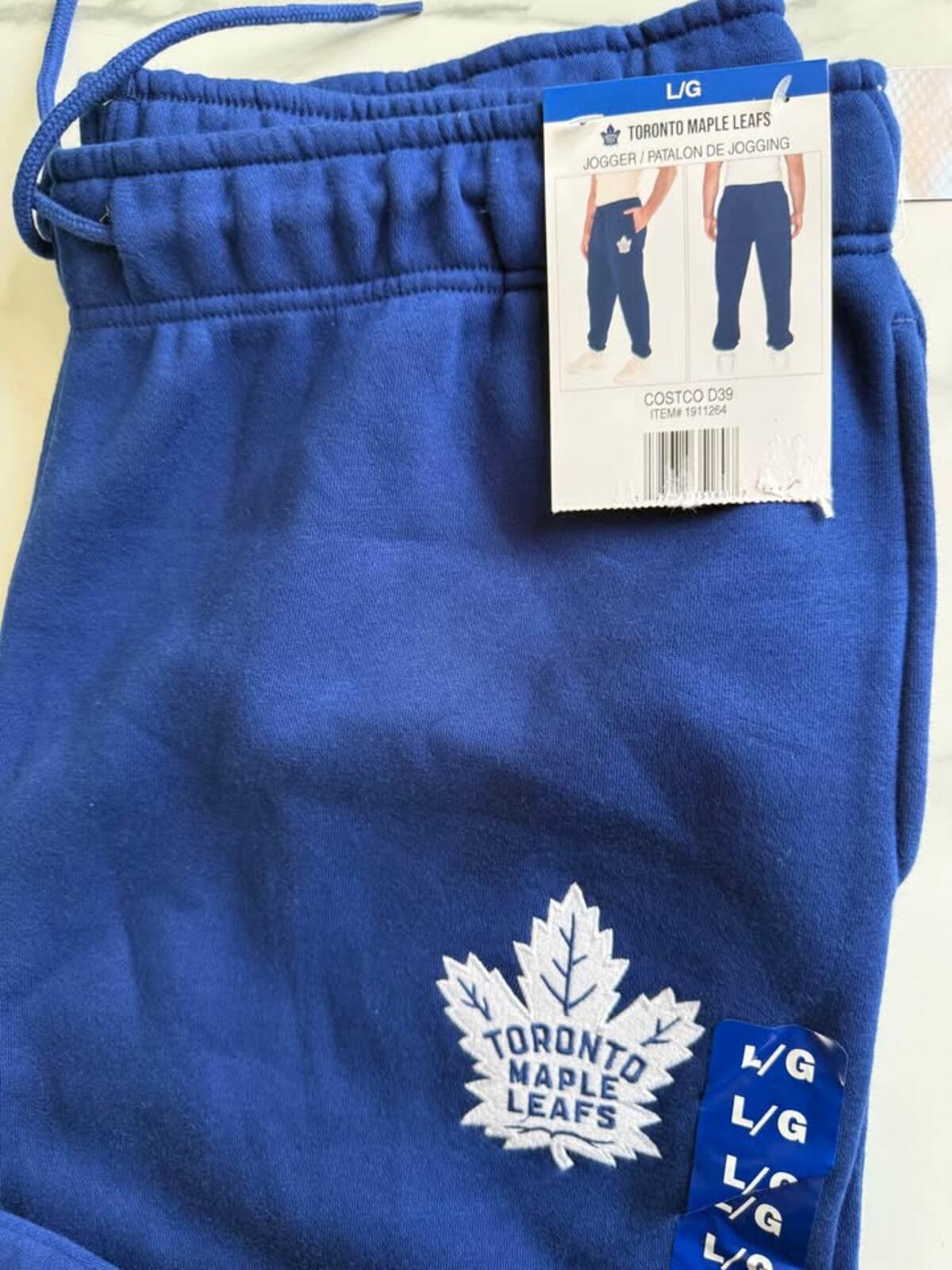 Toronto Maple Leafs Blue Jogger Sweatpants Large