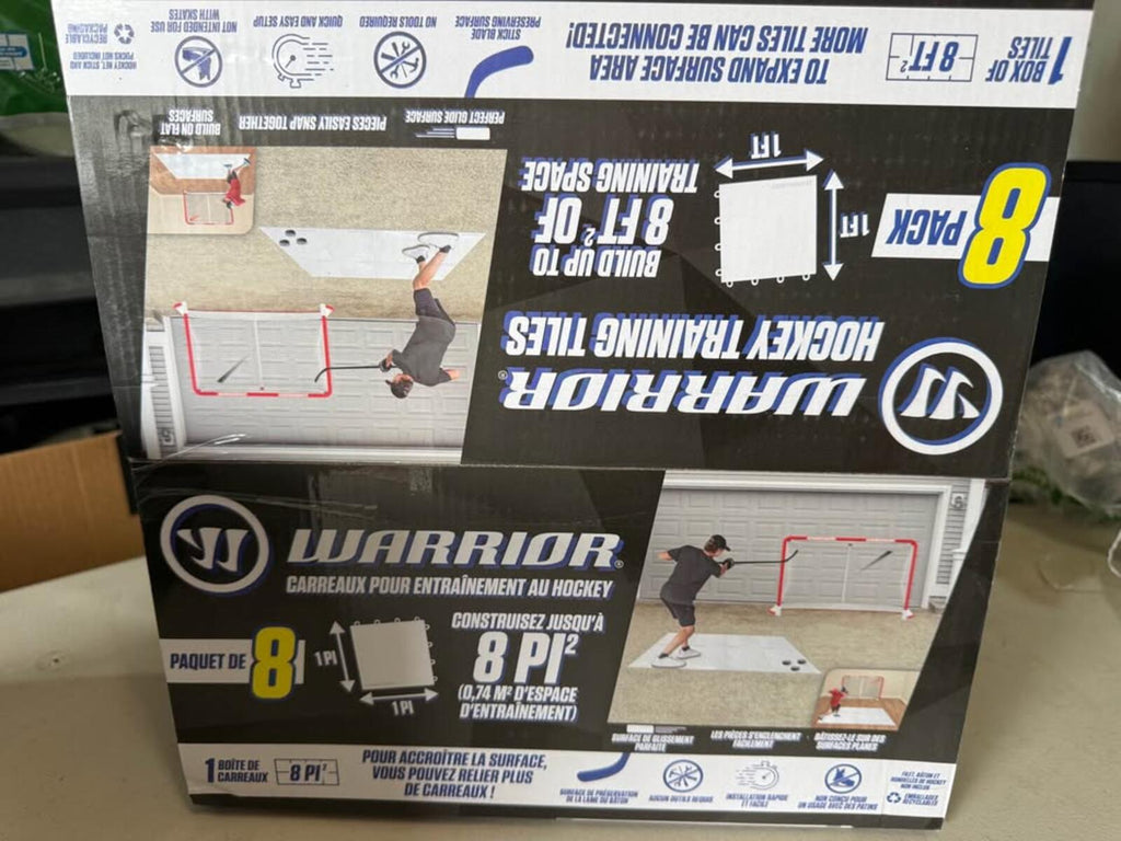 Warrior Hockey Training Tiles 8 Pack