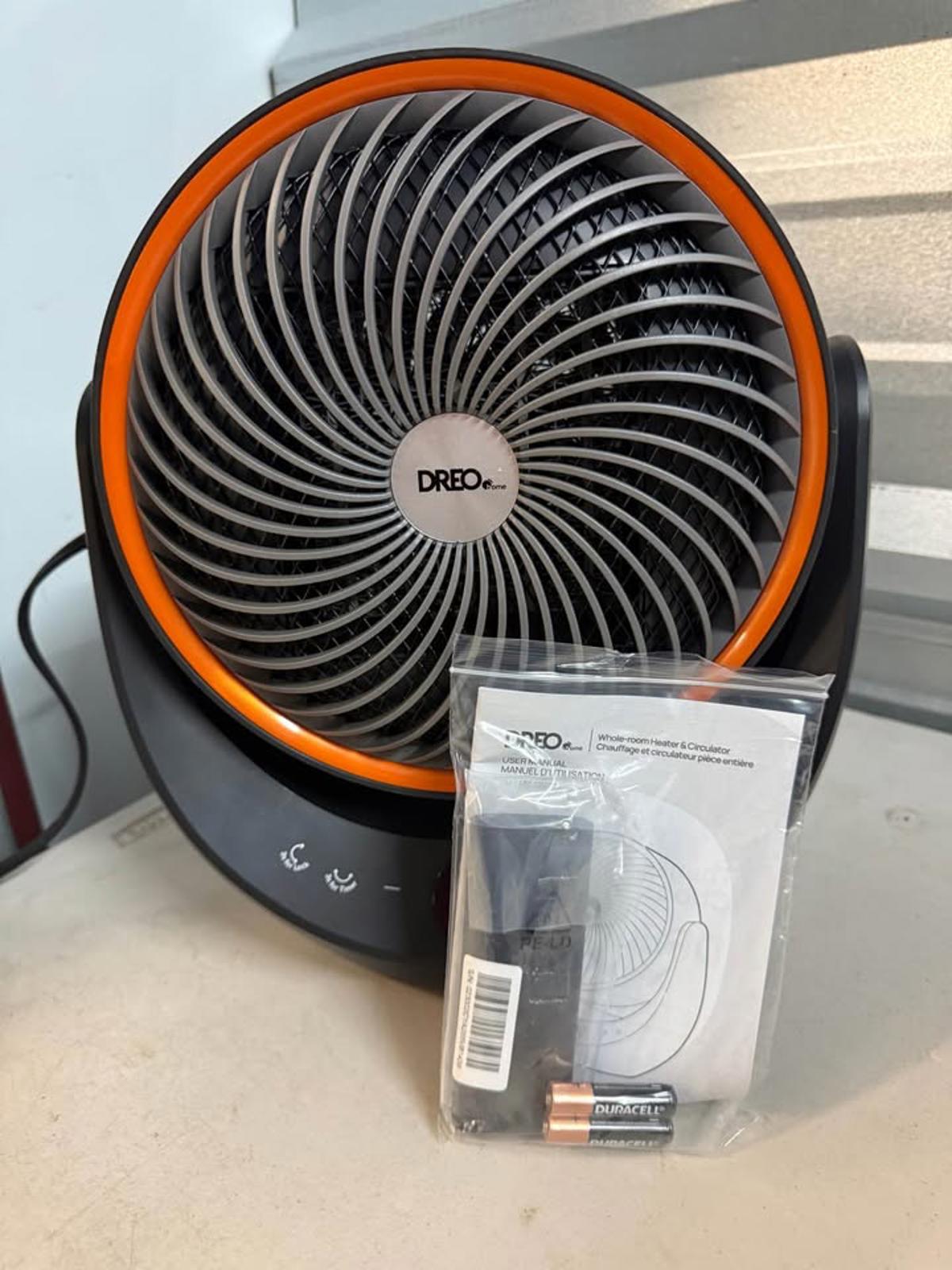 DREO Home Whole-Room Ceramic Heater & Circulator