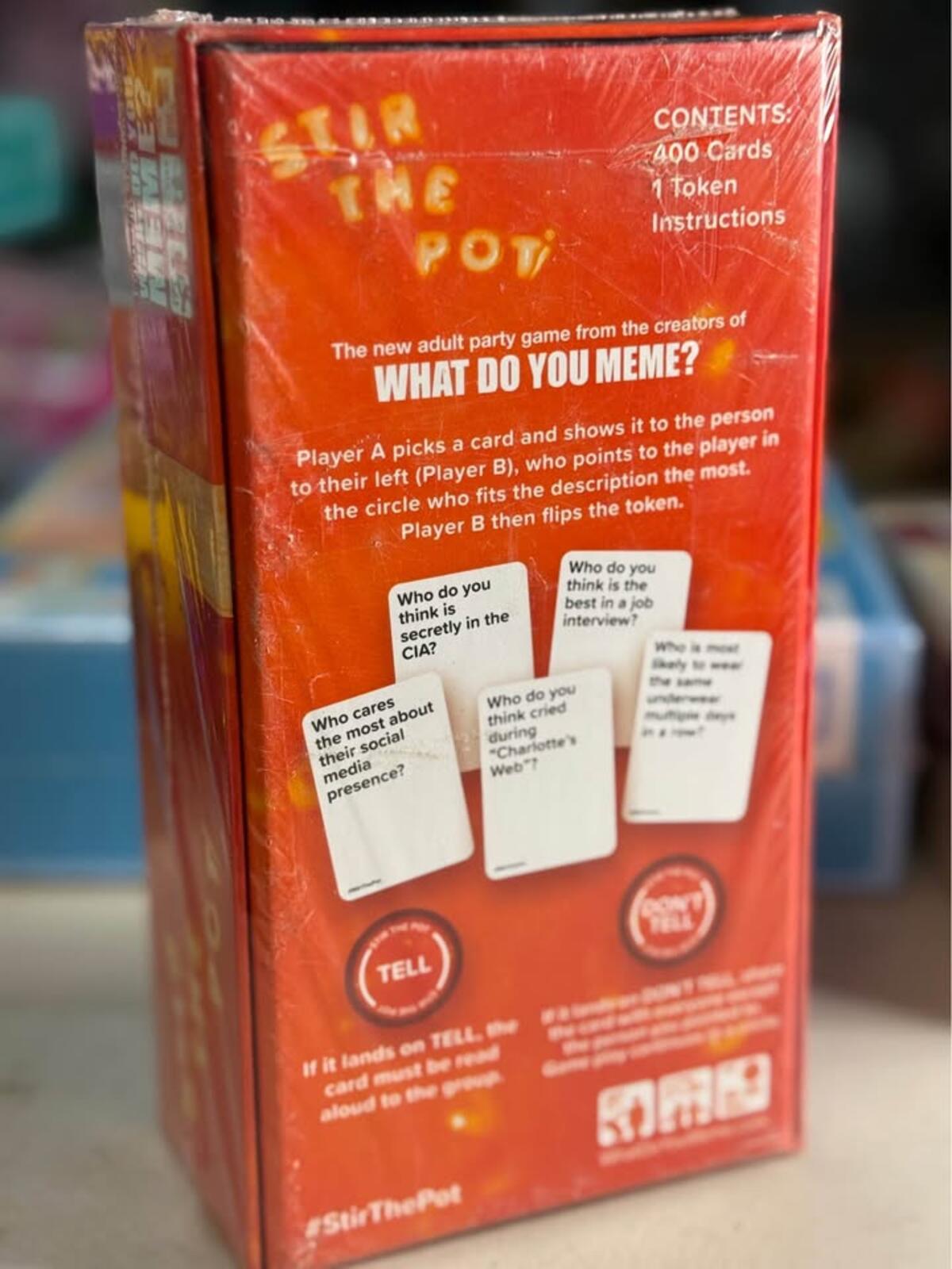 Stir The Pot Adult Party Game - From What Do You Meme?