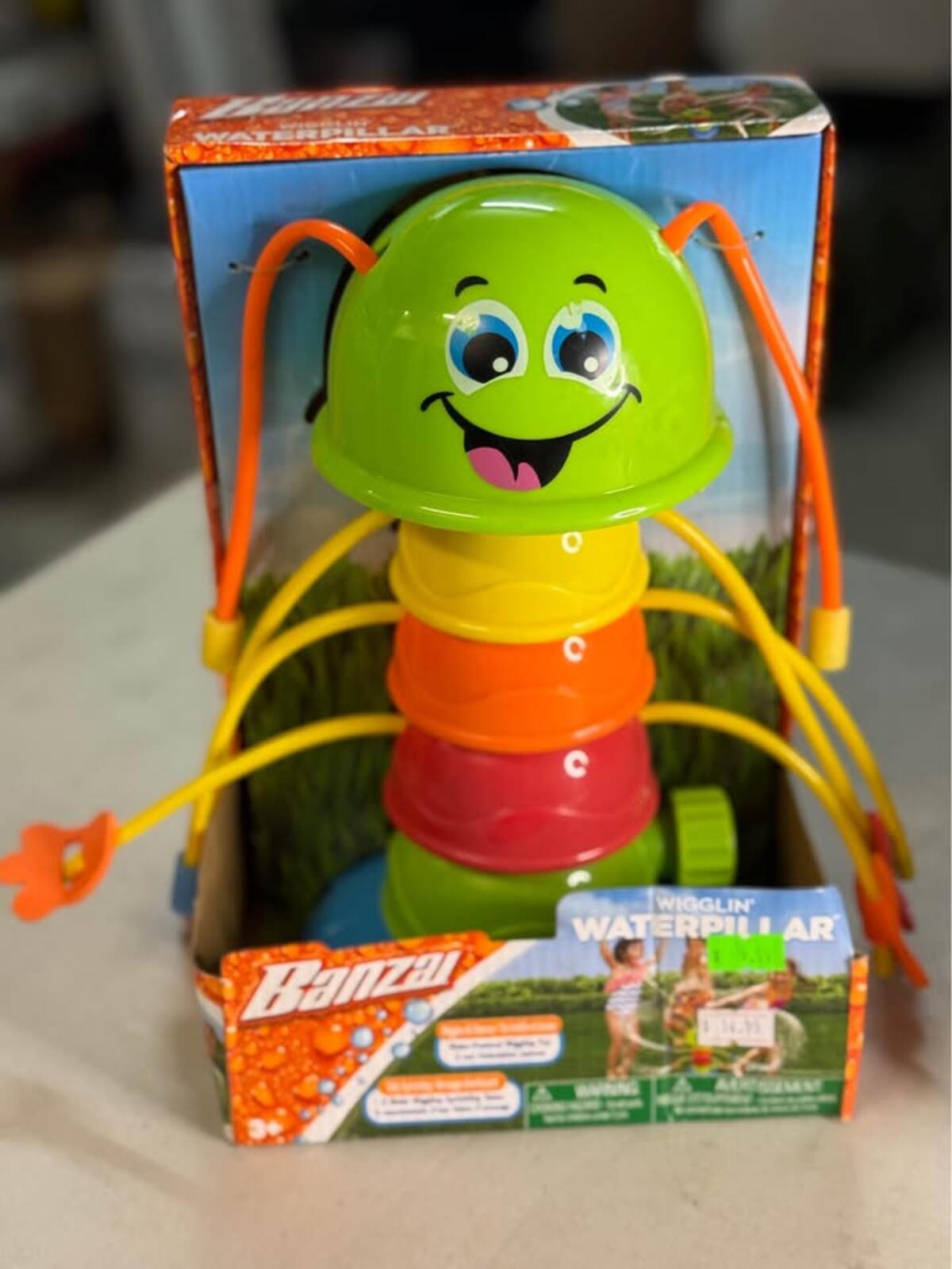 Banzai Wigglin' Waterpillar Sprinkler for Kids