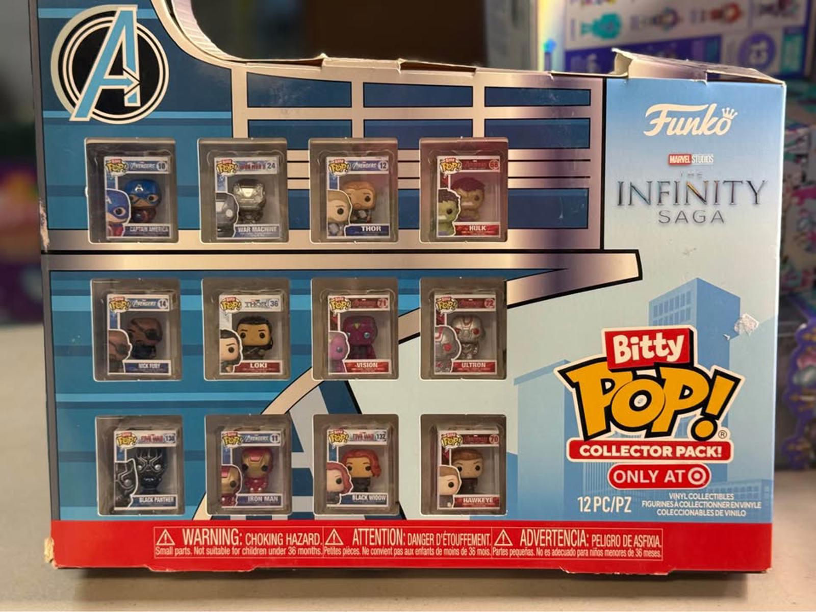 Funko Bitty Pop! Marvel The Infinity Saga 12-Pack Collector Set Target Exclusive
