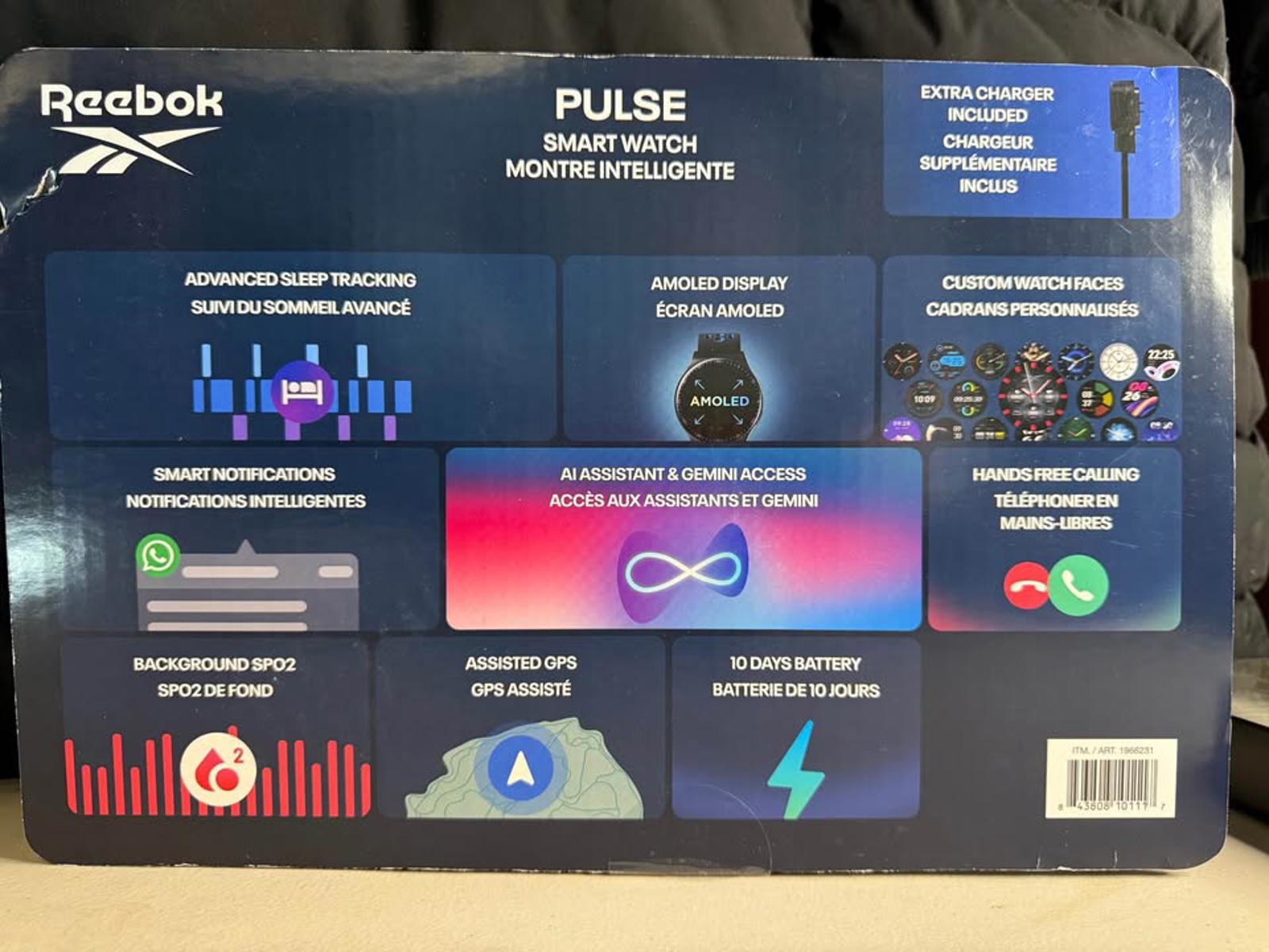 Reebok Pulse Smart Watch