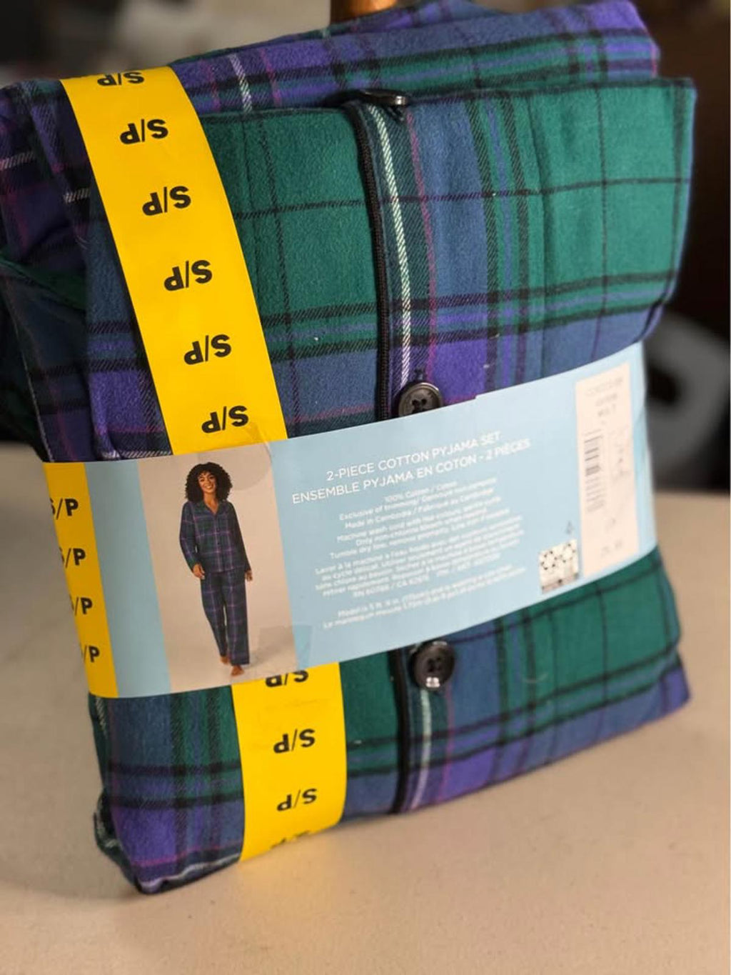 BedHead Plaid Pajama Set S/P