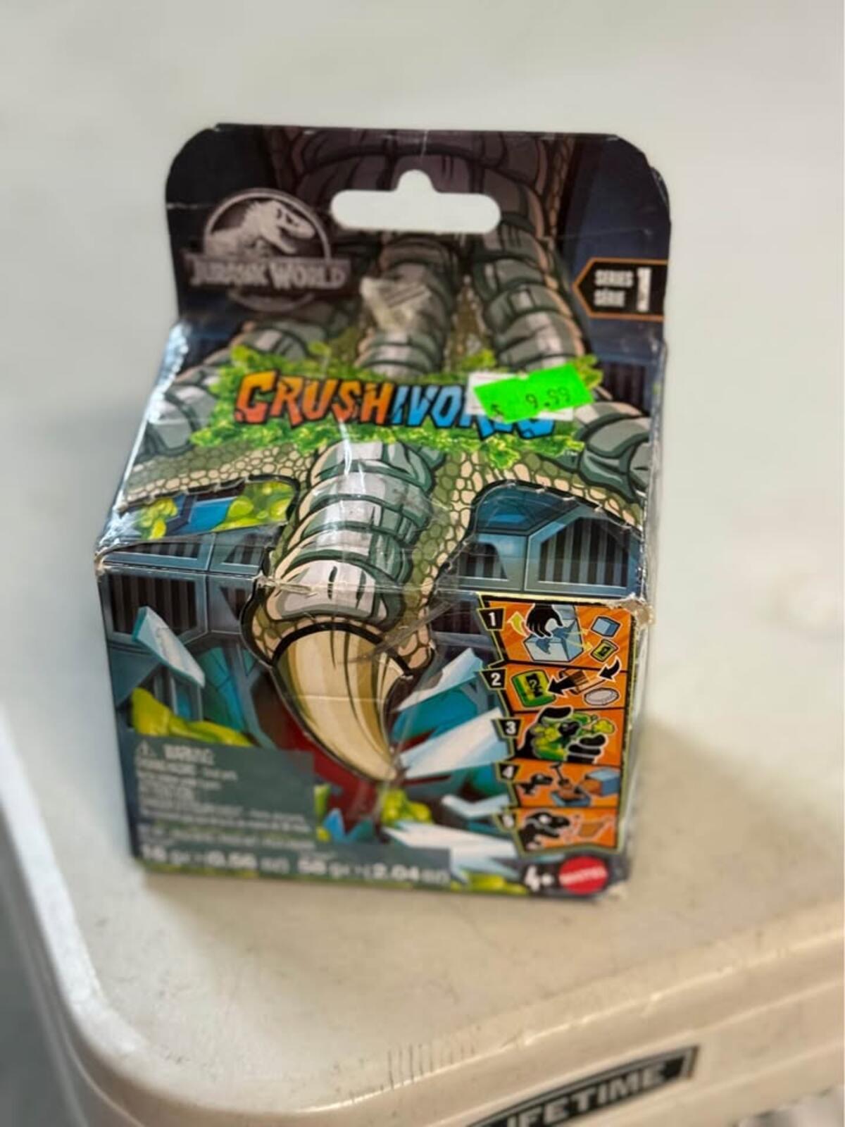 Jurassic World Crushivores Mystery Box Series 1 Dinosaur Toy