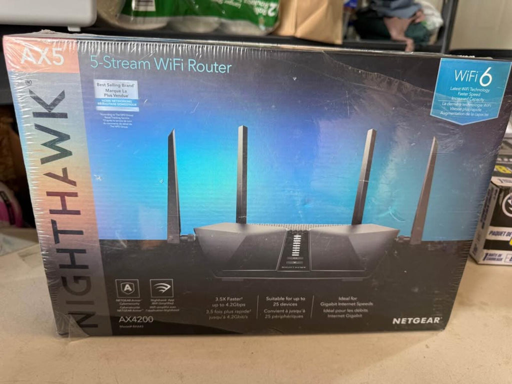Netgear Nighthawk AX5 AX4200 WiFi 6 Router