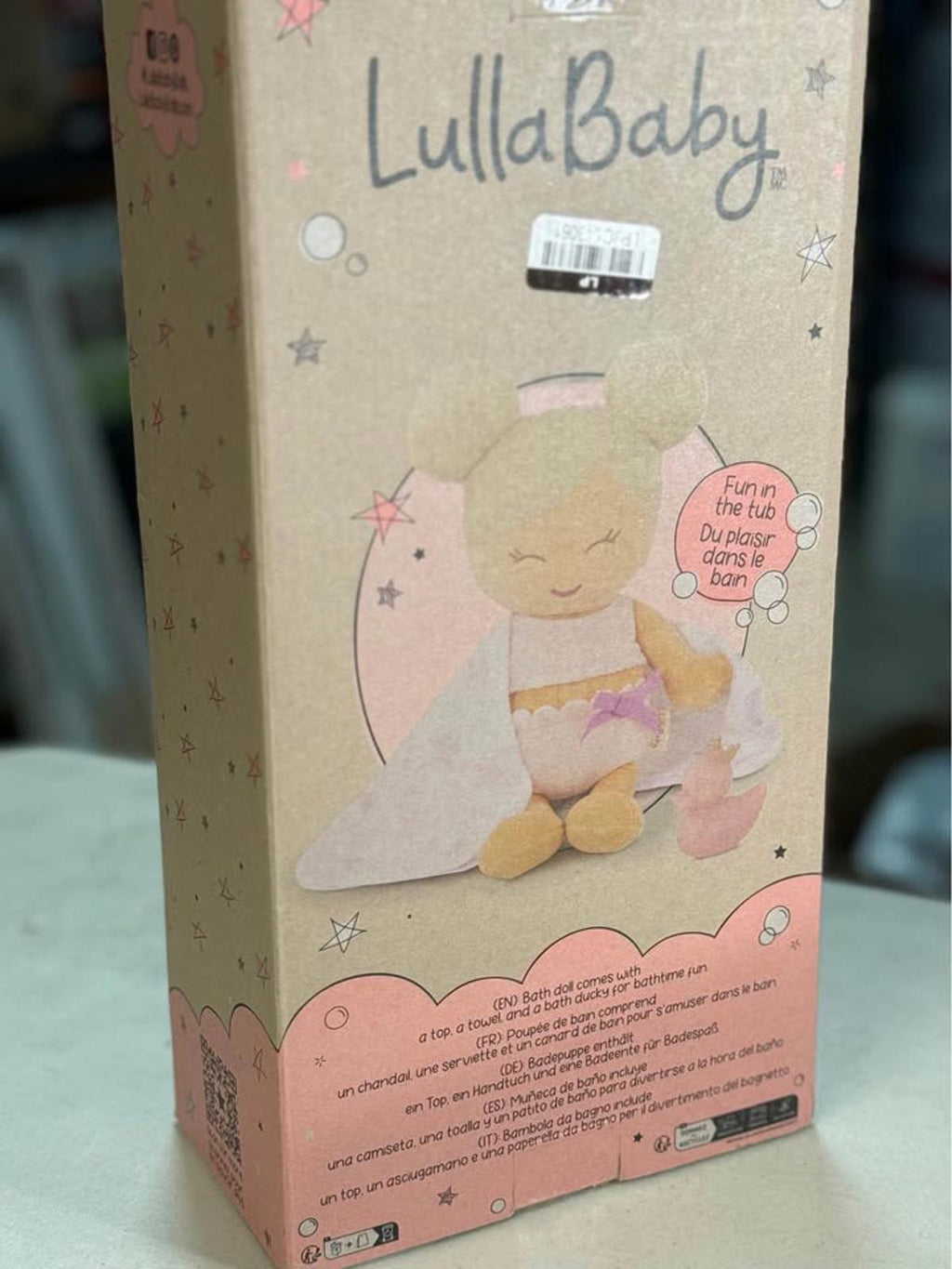 LullaBaby 14" Bath Doll Set