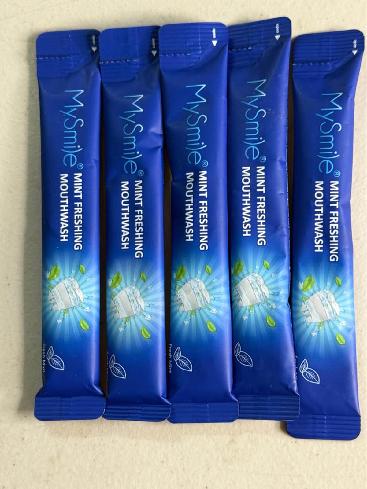 MySmile Mint Freshing Mouthwash 5 Packets