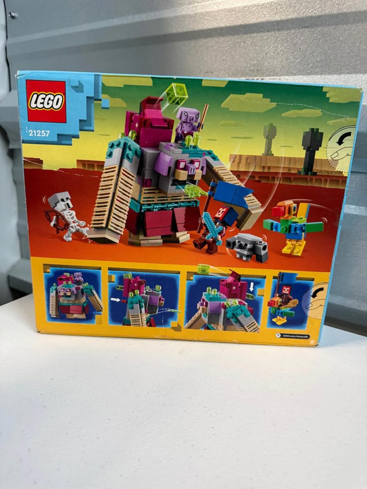 New Sealed LEGO Minecraft Legends The Devourer Showdown 21257