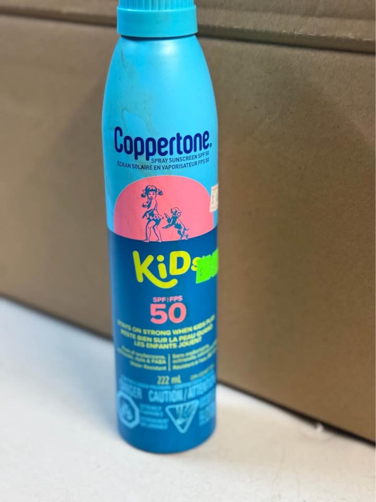 Coppertone Kids Spray Sunscreen SPF 50 222mL