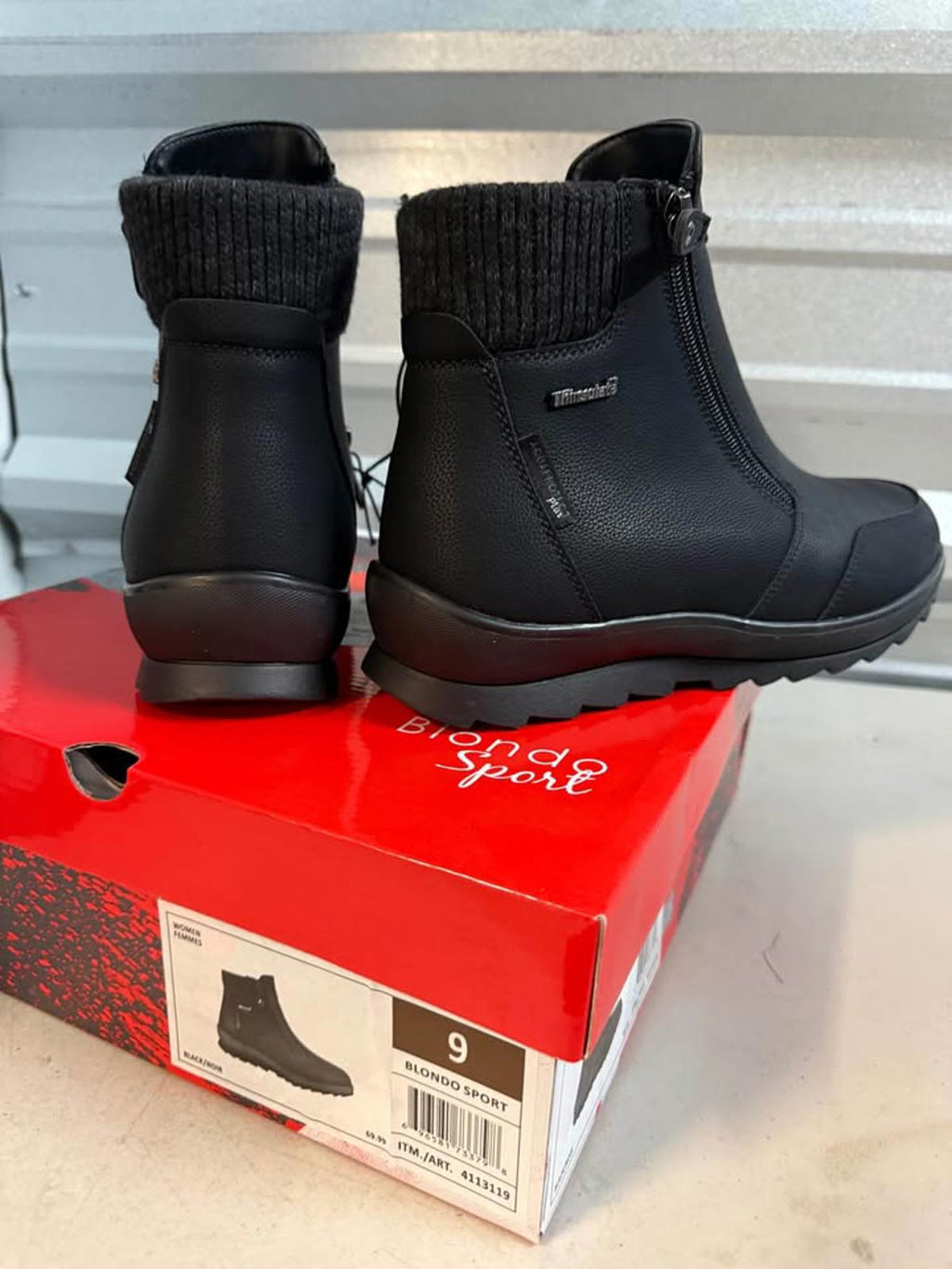 Blondo Sport Women's Black Waterproof Boots Size 9