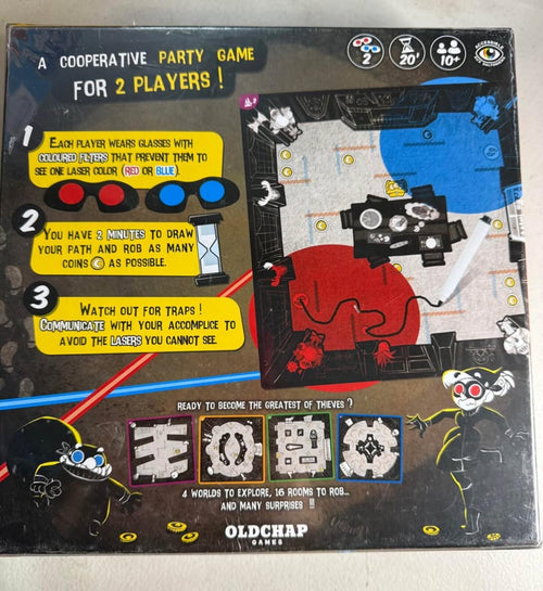 Accomplices Oldchap Games 2 Player Board Game