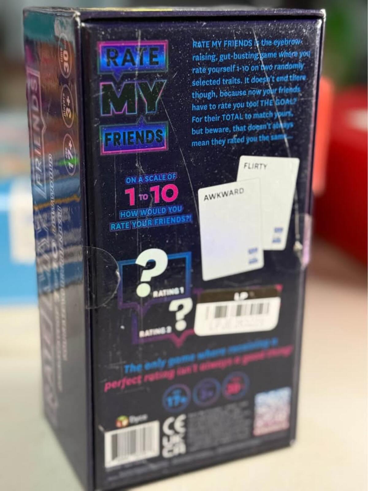 Rate My Friends Game