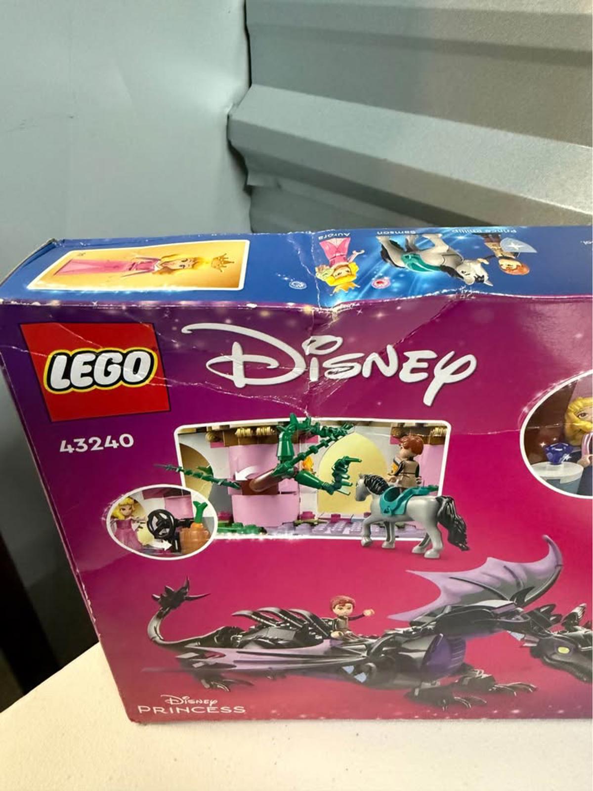 LEGO Disney 43240 Maleficent's Dragon Form and Aurora's Castle