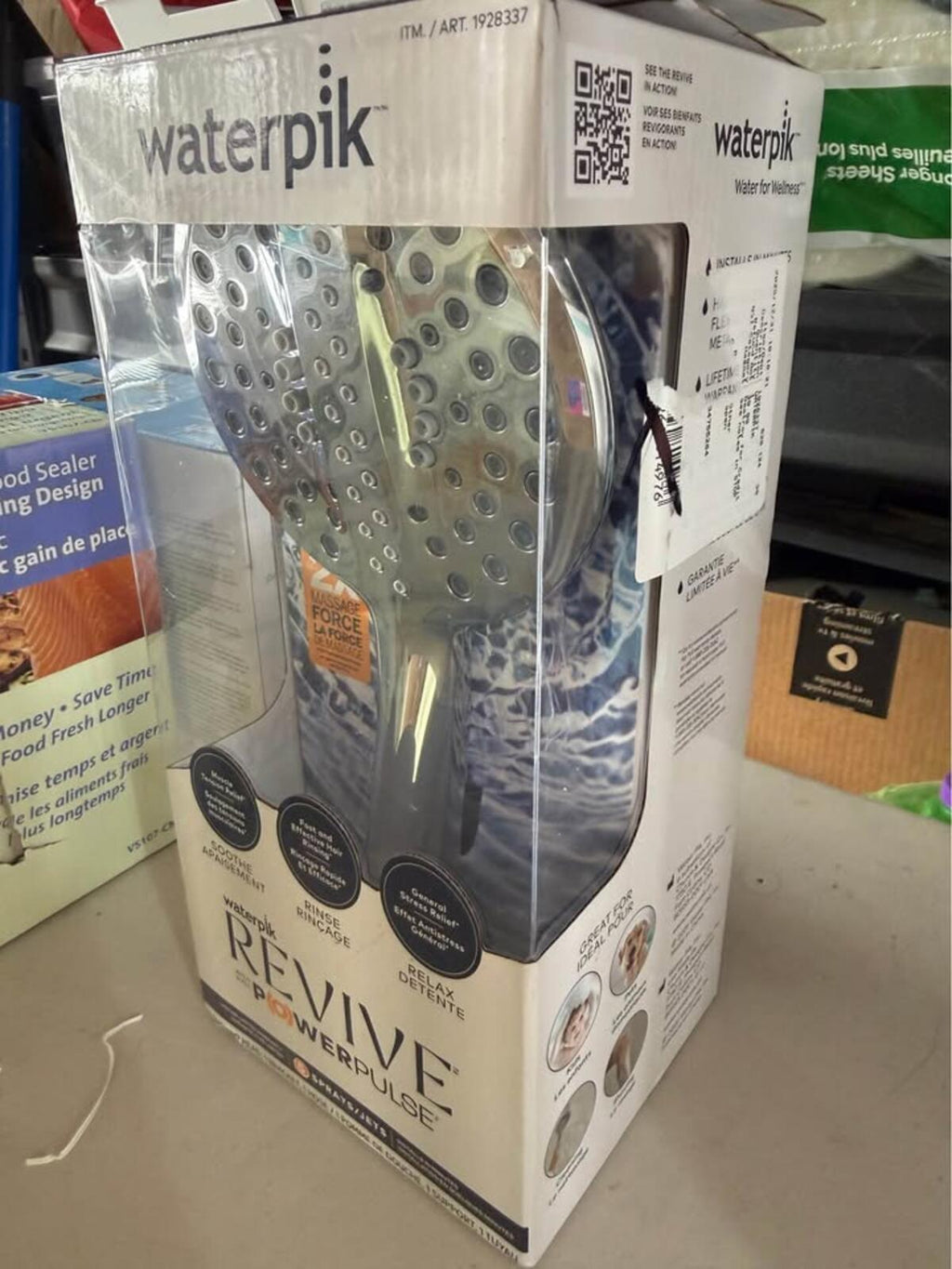 Waterpik Revive PowerPulse Shower Head