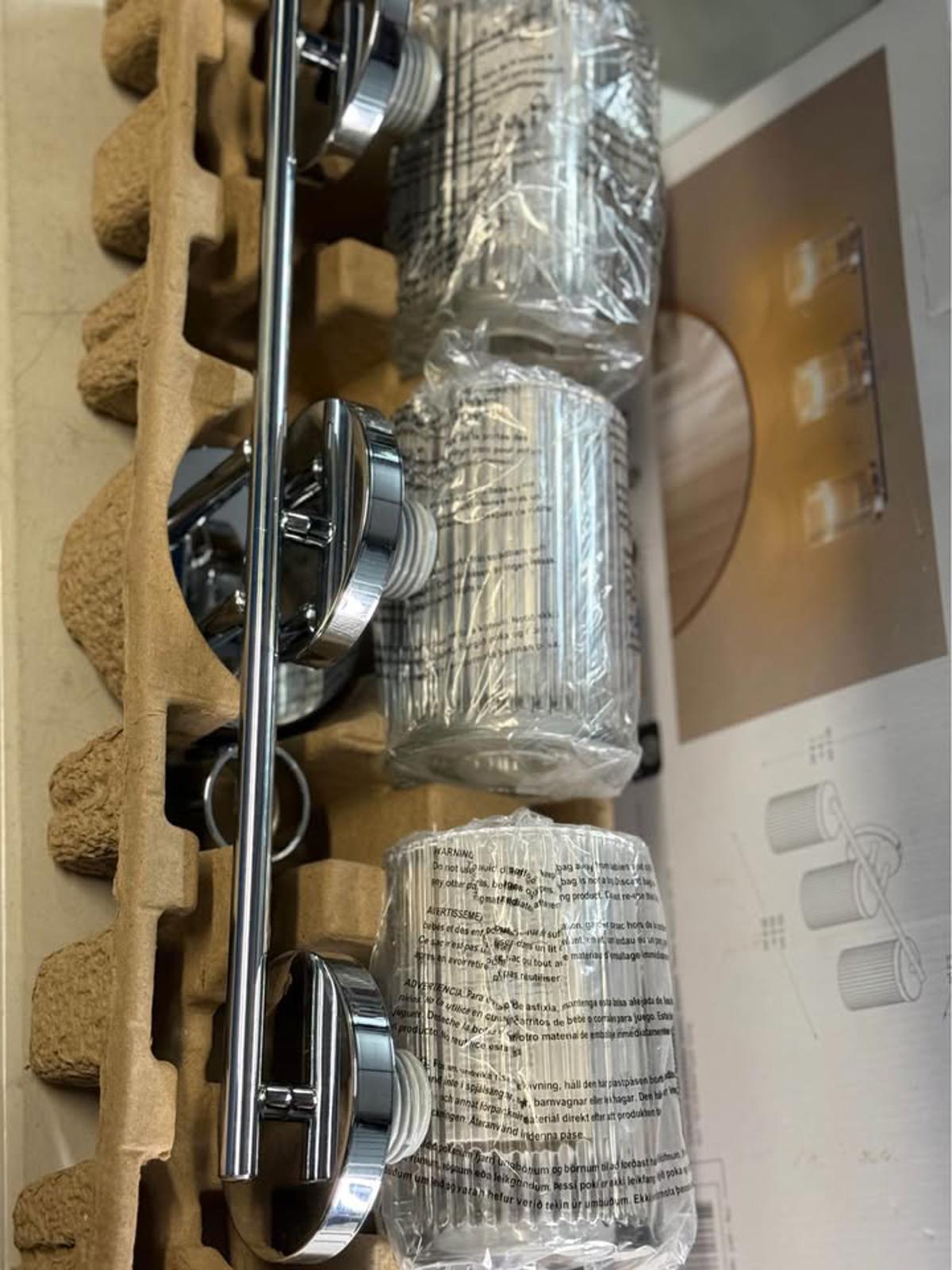 Luca Lightica 3 Light Vanity Bar Light Fixture