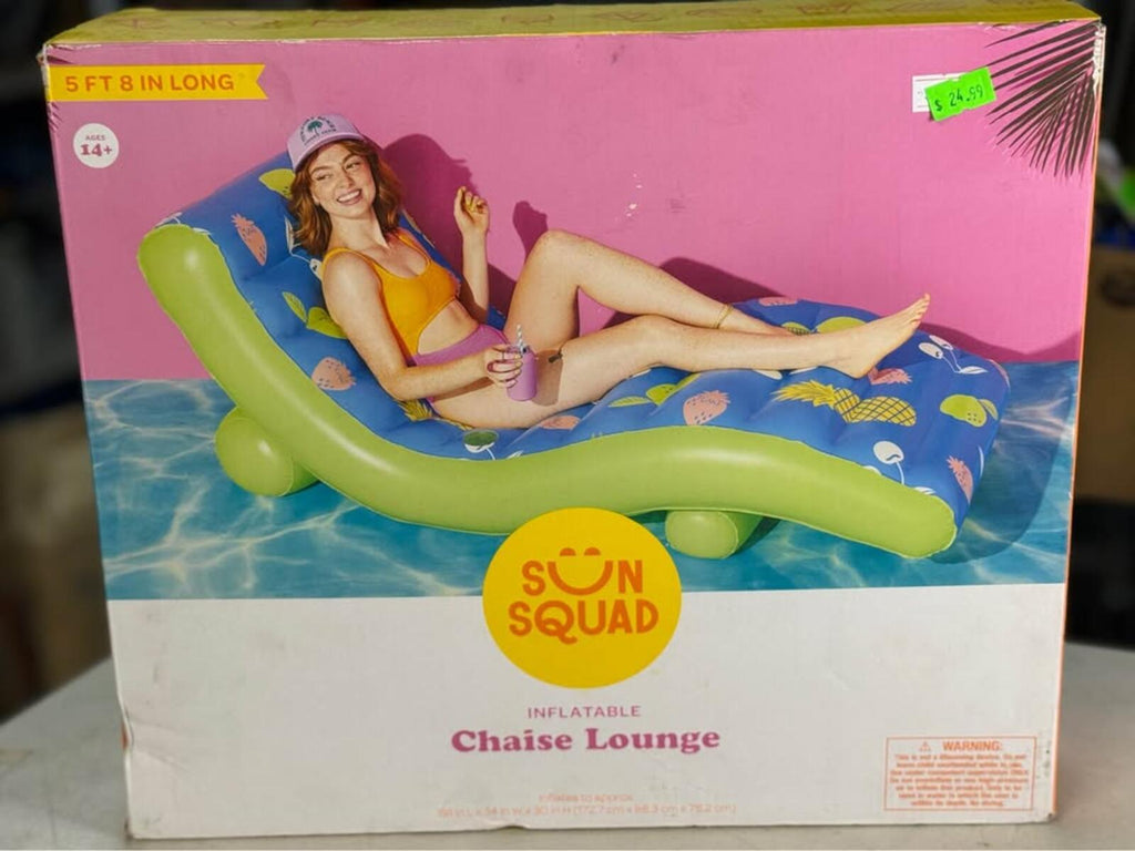 Sun Squad Inflatable Chaise Lounge