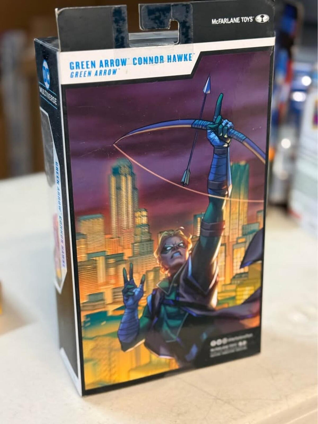 McFarlane Toys DC Multiverse Green Arrow Connor Hawke Gold Label Action Figure