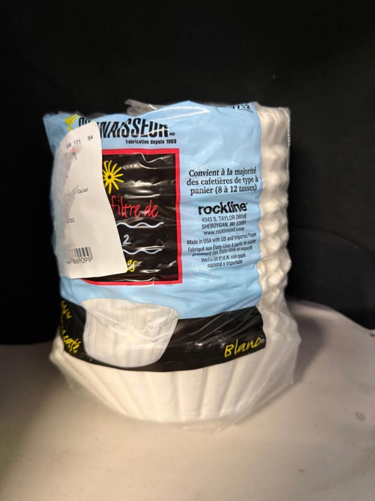Connaisseur Rockline Basket Coffee Filters 8-12 Cup