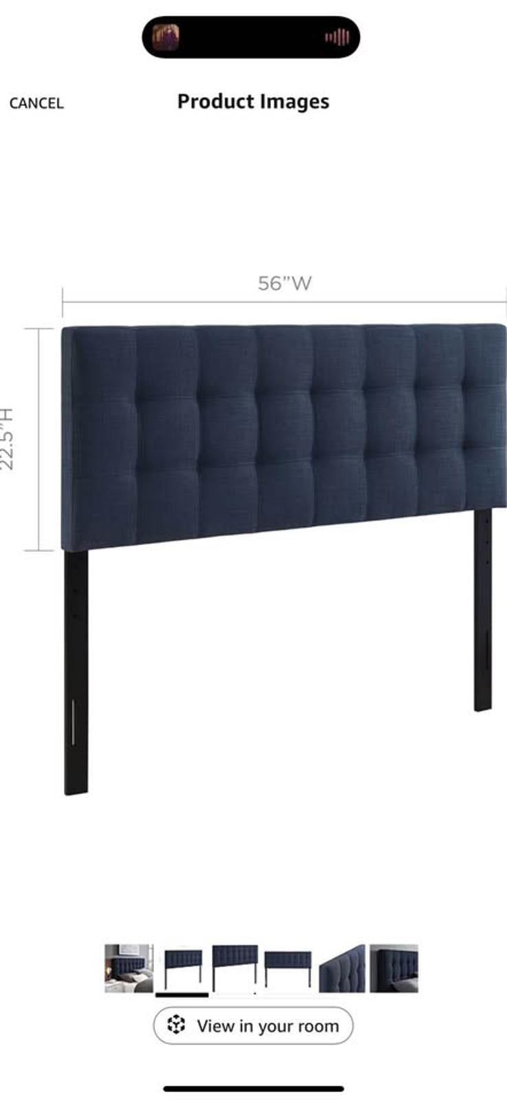 Midway FULL headboard