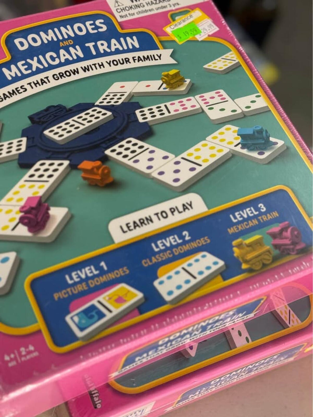 Family First Games Dominoes and Mexican Train game