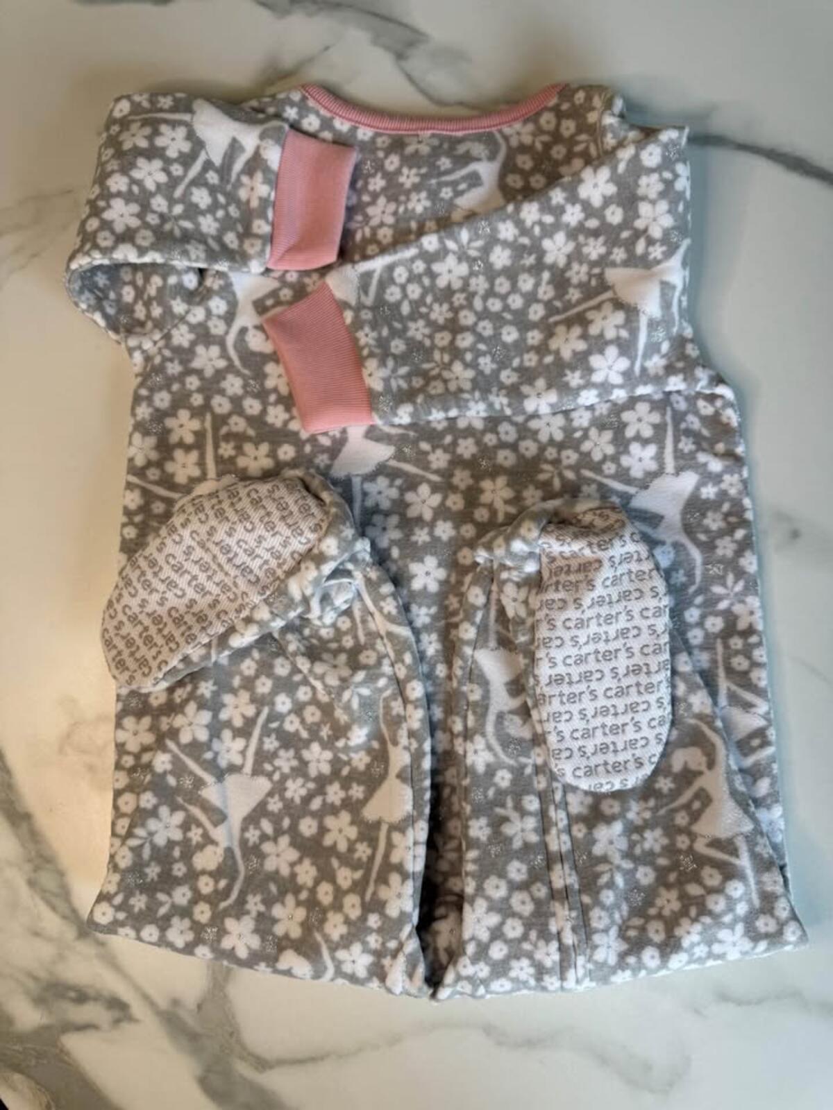 Carter's 12m Ballerina Fleece Footed Sleeper