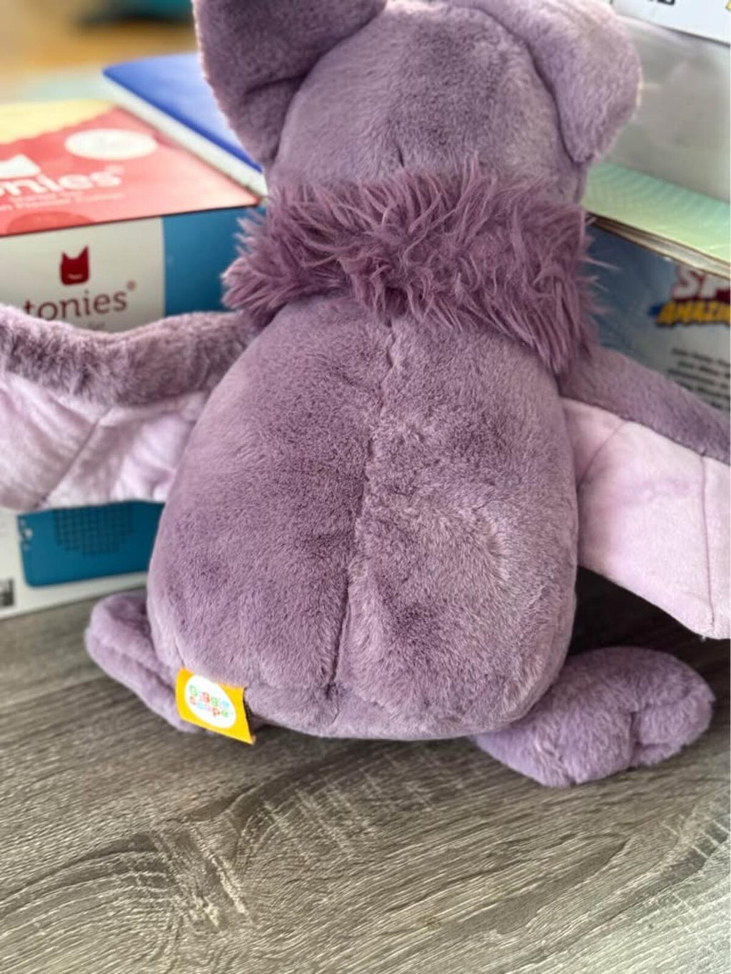 Giggle Scape Purple Bat Plush Toy