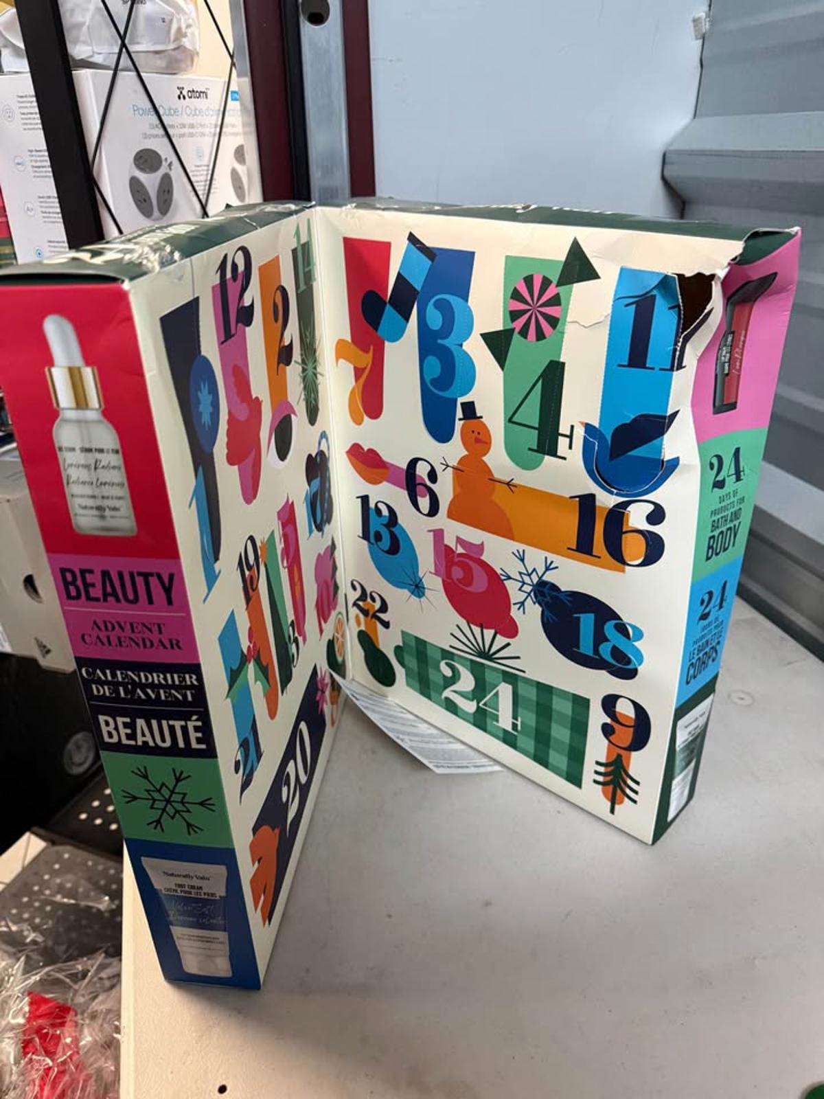 Naturally Vain 24 Day Bath & Body Advent Calendar