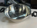 MAHARAJA Stainless Steel Karahi Pot 10.5" 26 cm