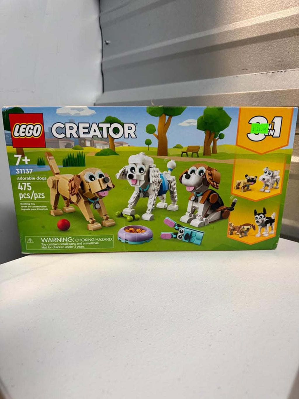 LEGO Creator 3in1 Adorable Dogs Set 31137