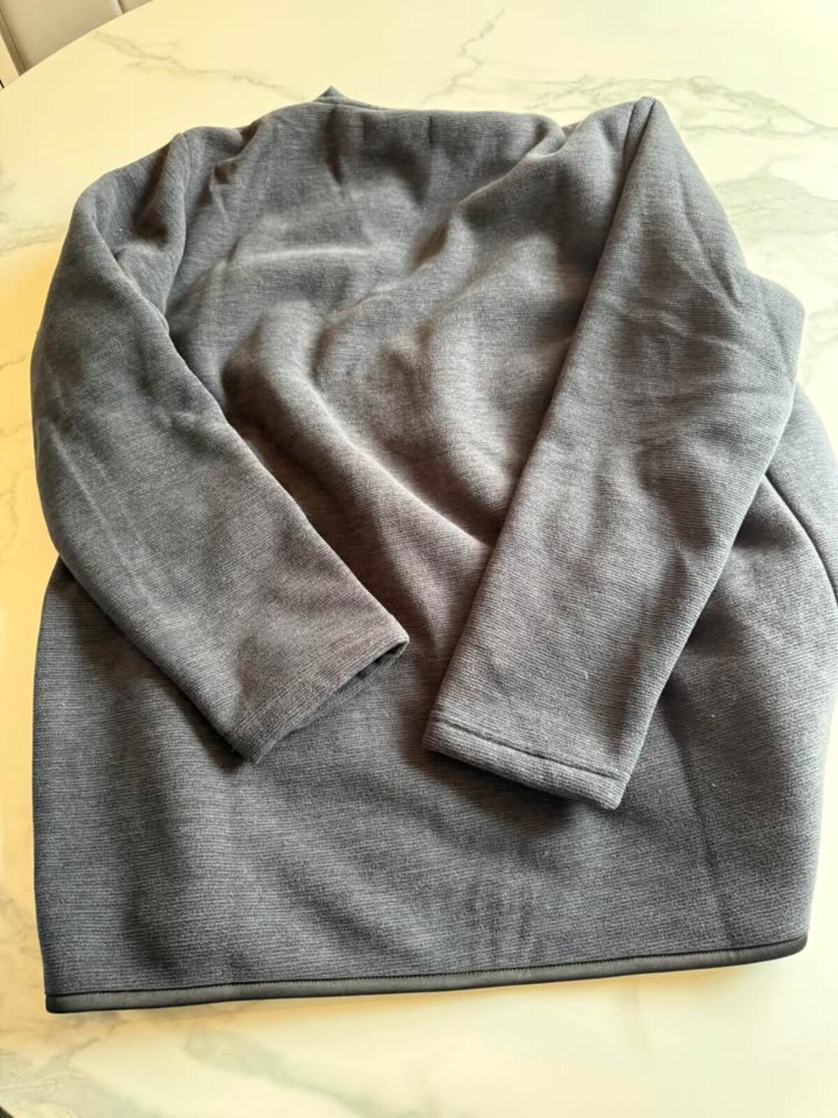 New Parasuco Jeans L/G Dark Grey Sherpa Lined Cardigan