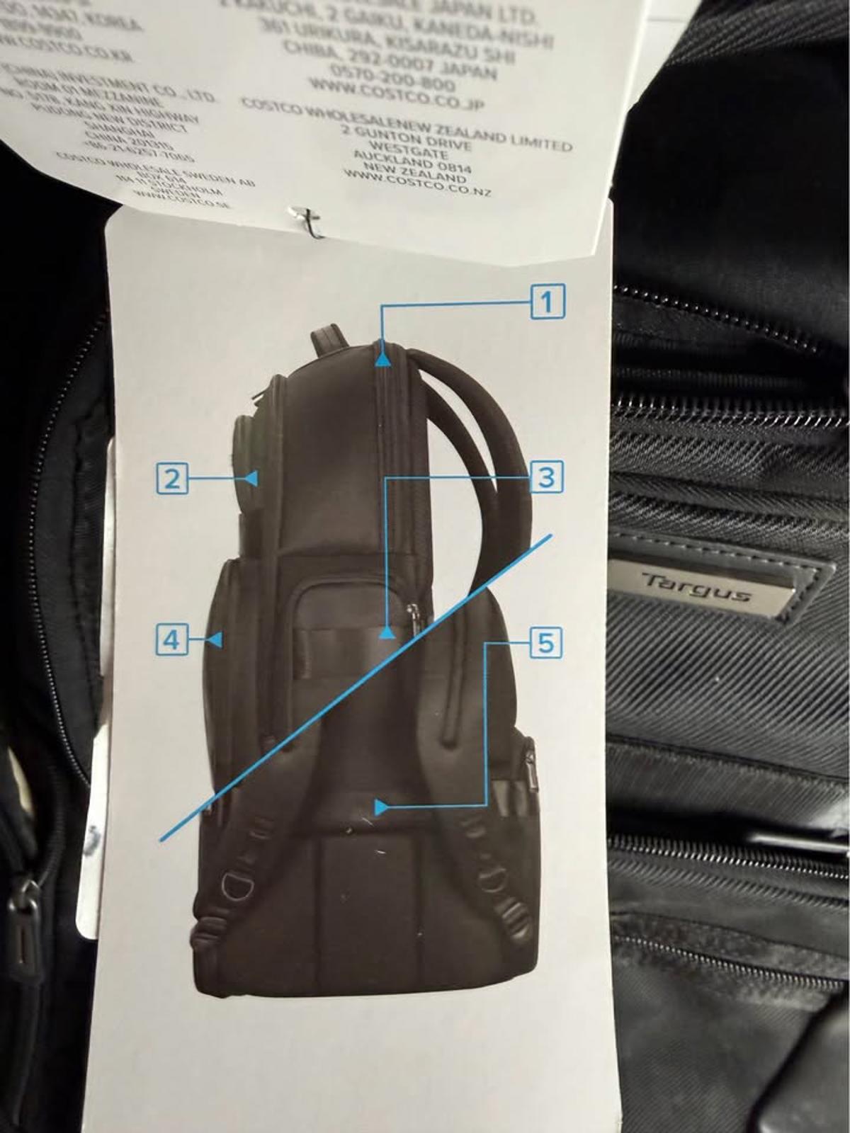New Targus Mobile Elite Laptop Backpack