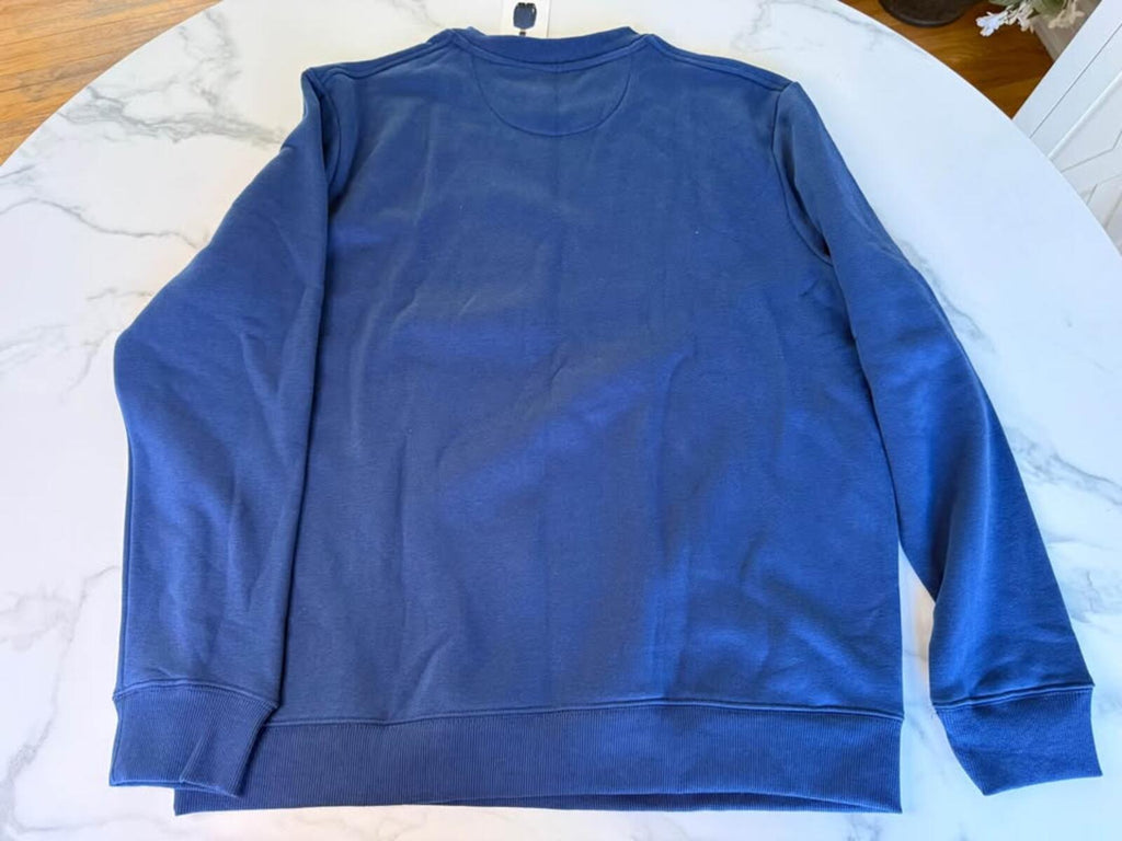 Bench Blue Crewneck Sweatshirt L/G New With Tags
