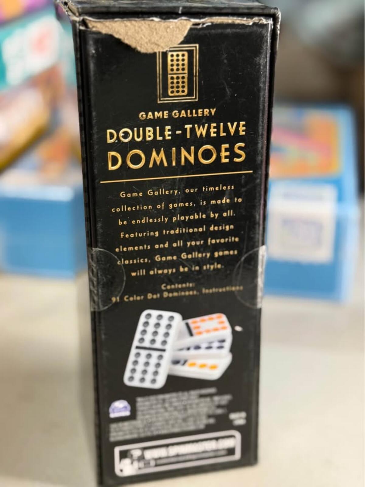 Game Gallery Double-Twelve Dominoes