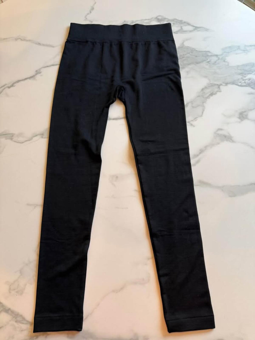 Lemon Black Leggings XL/TG