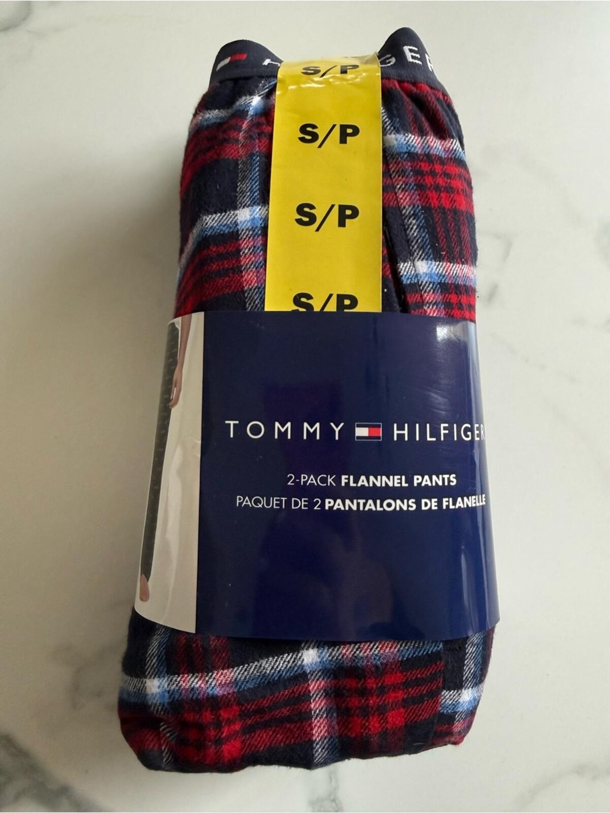 Tommy Hilfiger Multi Plaid & Logo Lounge Pants Set - 2 pack