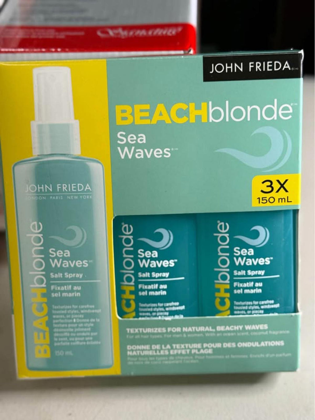 John Frieda BEACHblonde Sea Waves Salt Spray 3-pack 150 mL