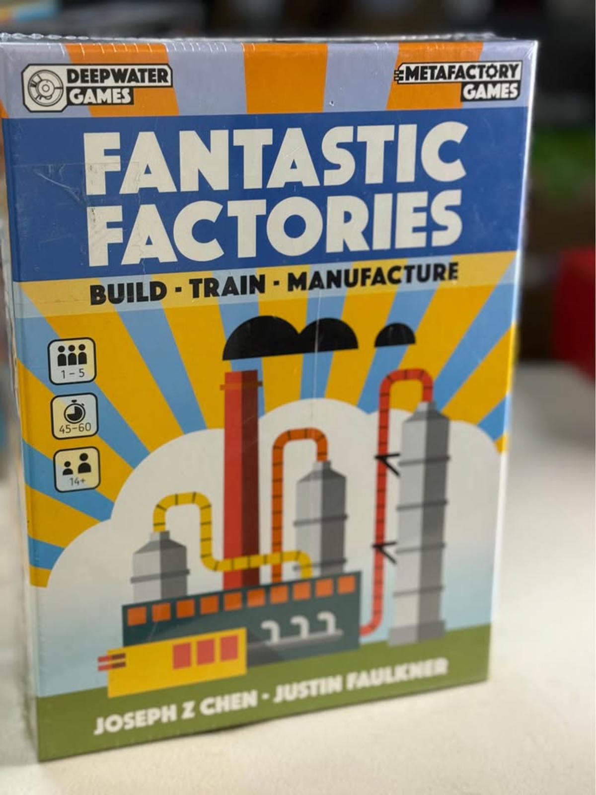 Fantastic Factories Board Game by Deepwater Games Metafactory Games